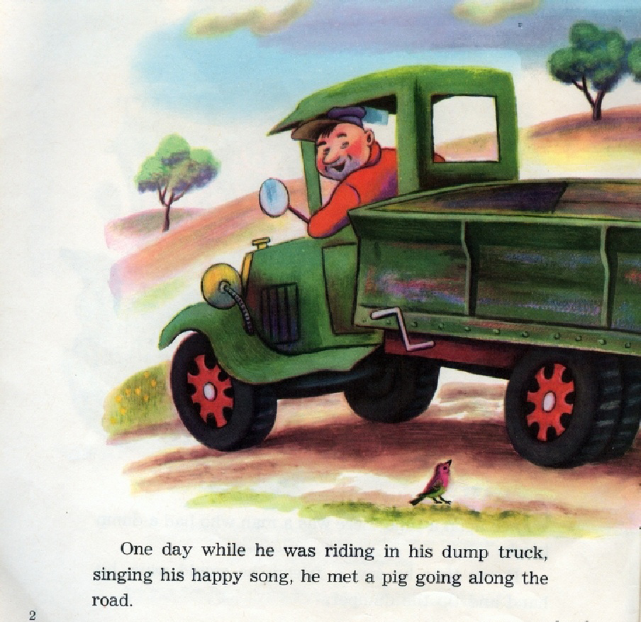 The Happy Man and His Dump Truck (04),绘本,绘本故事,绘本阅读,故事书,童书,图画书,课外阅读